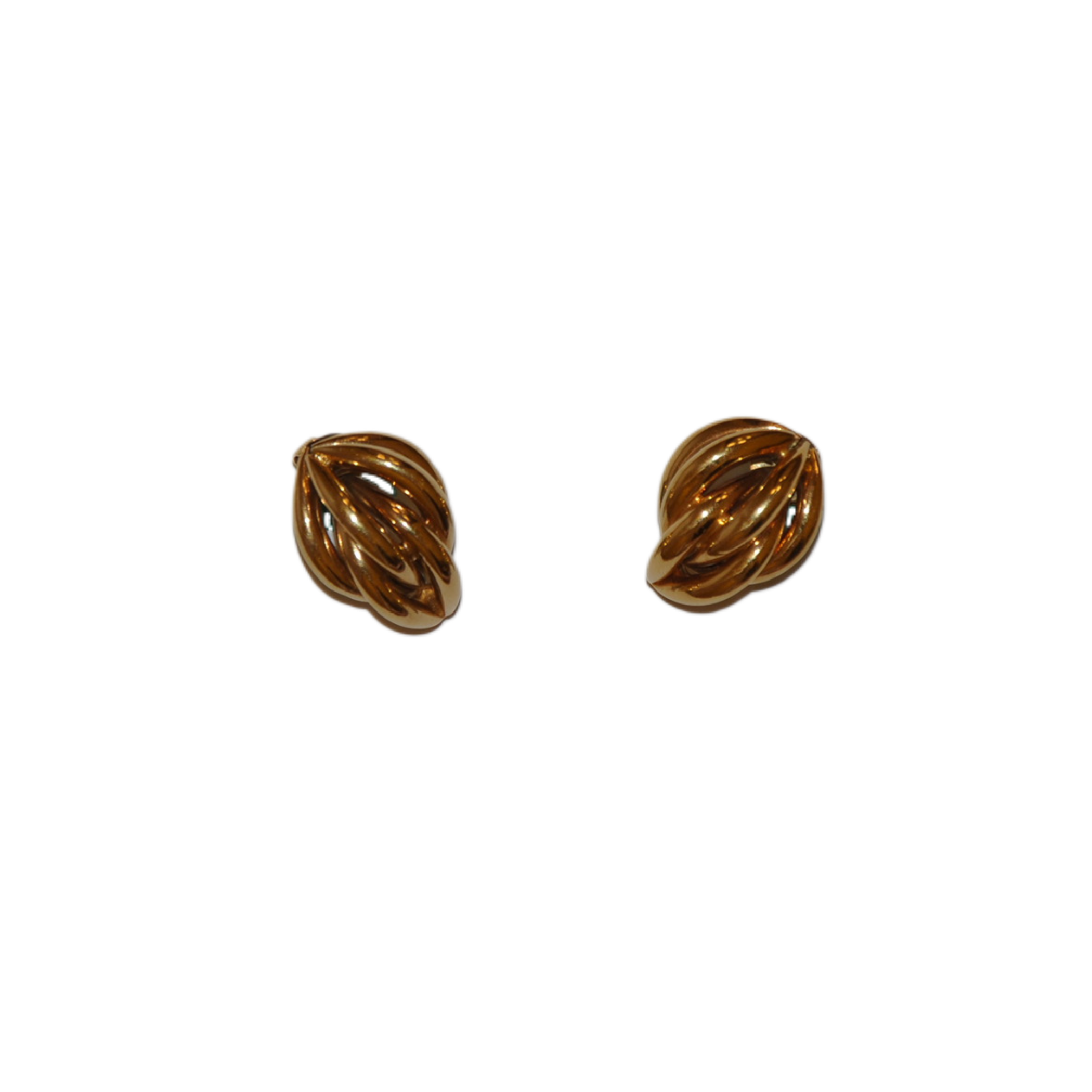 Intertwined Loops Clip-on Earrings