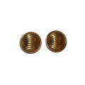Ribbed Clip-on Earrings