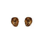 Swirled Shell Clip-on Earrings