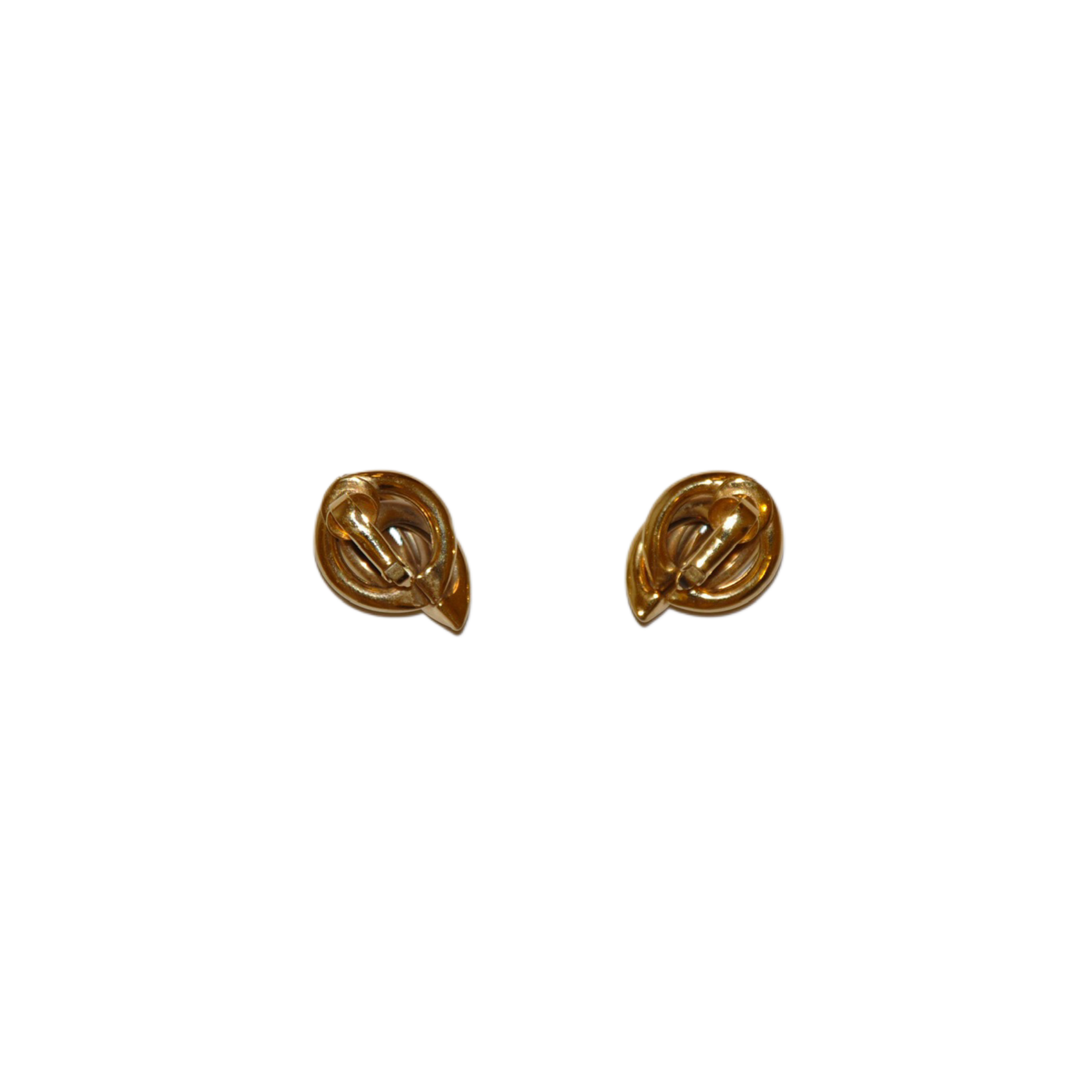 Intertwined Loops Clip-on Earrings