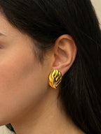 Leaf Clip-on Earrings