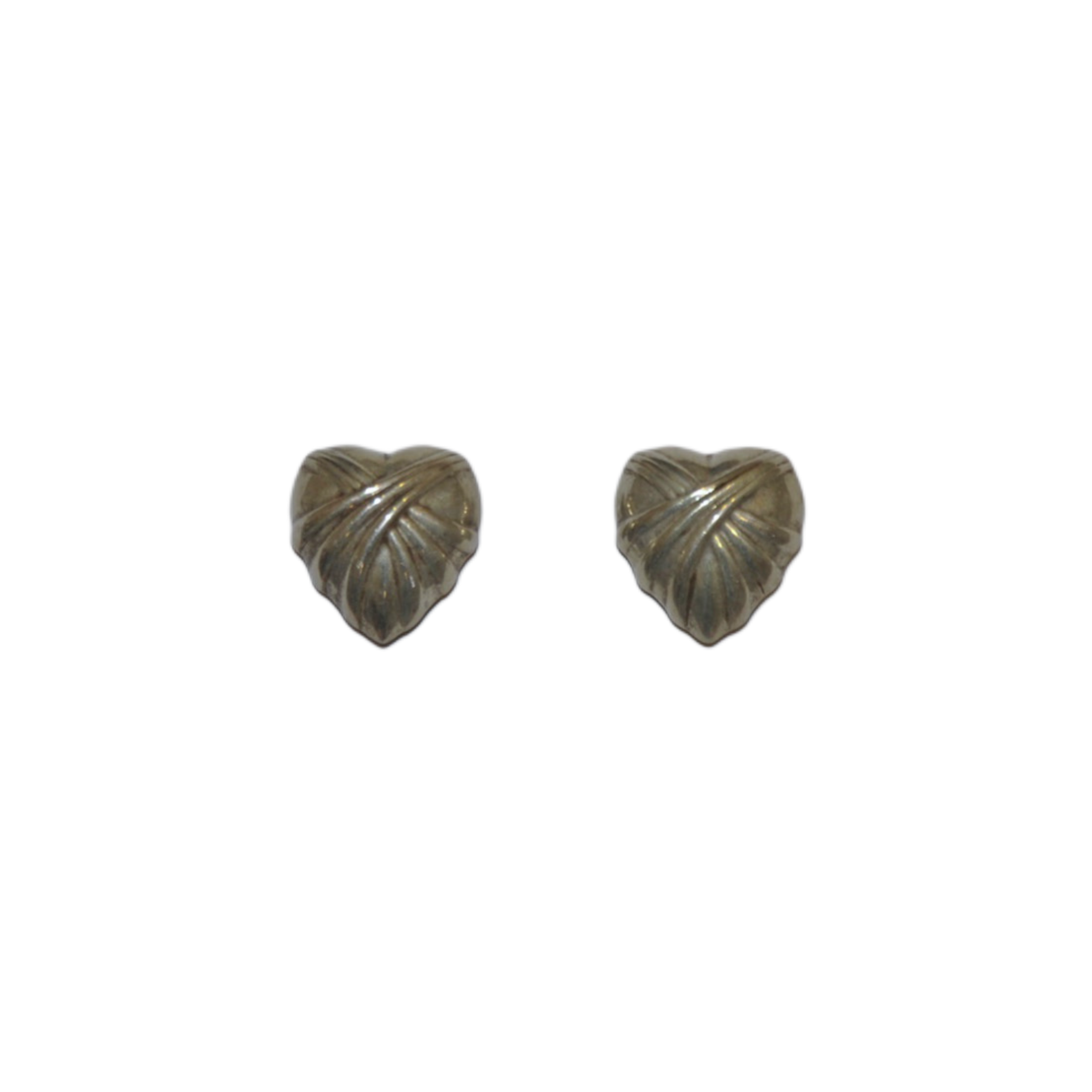 Wrapped Heart Clip-on Earrings