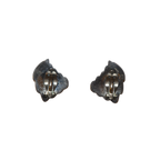 Ribbed Clip-on Earrings