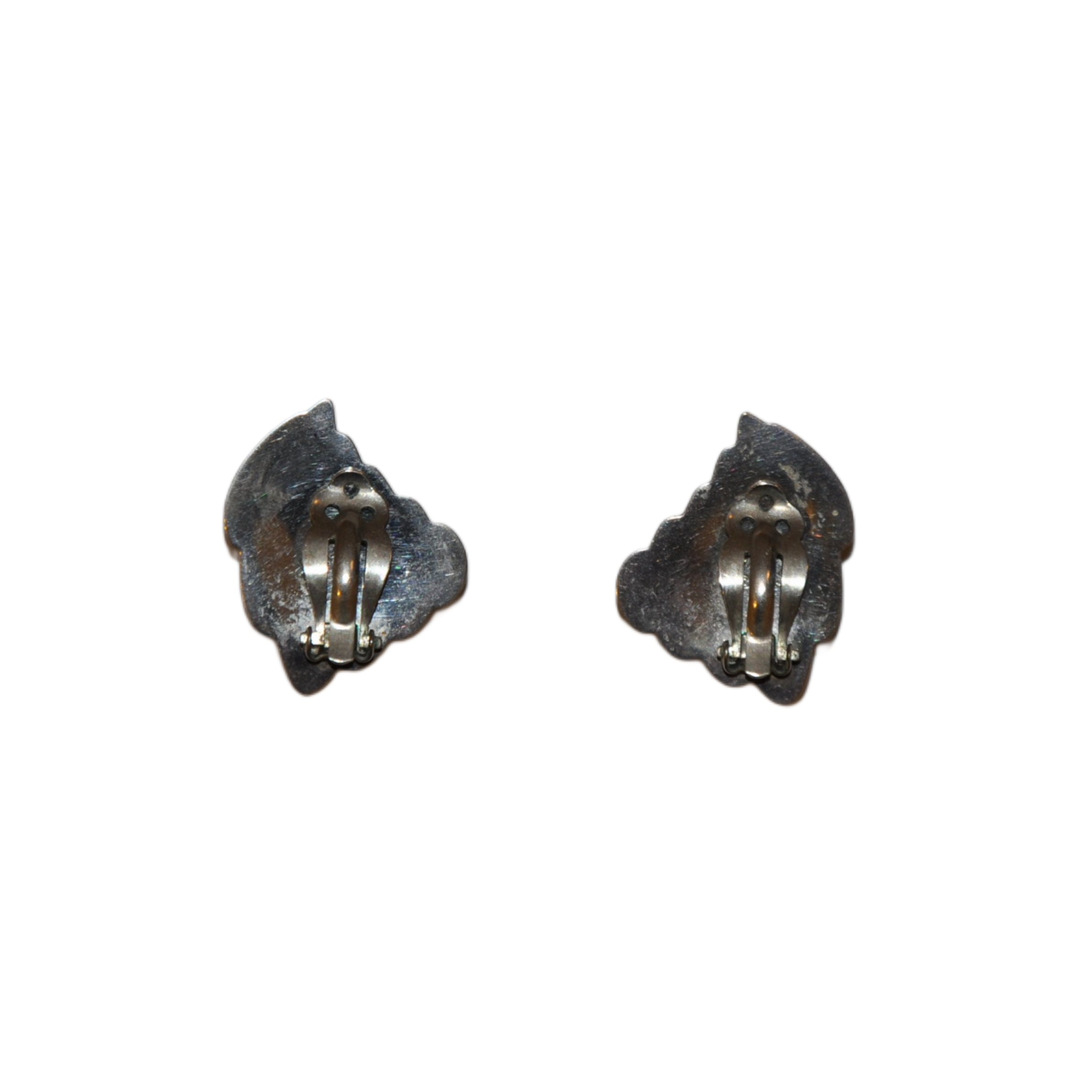 Ribbed Clip-on Earrings