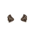 Ribbed Clip-on Earrings