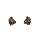 Ribbed Clip-on Earrings