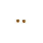 Pumpkin-shaped Clip-on Earrings