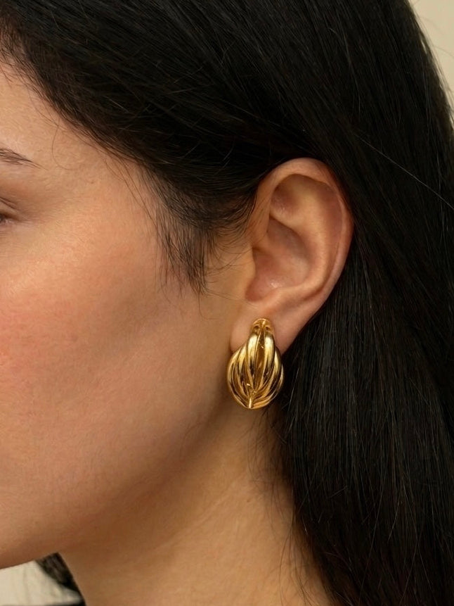 Looped Clip-on Earrings
