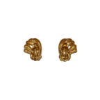 Ribbed Knot Clip-on Earrings