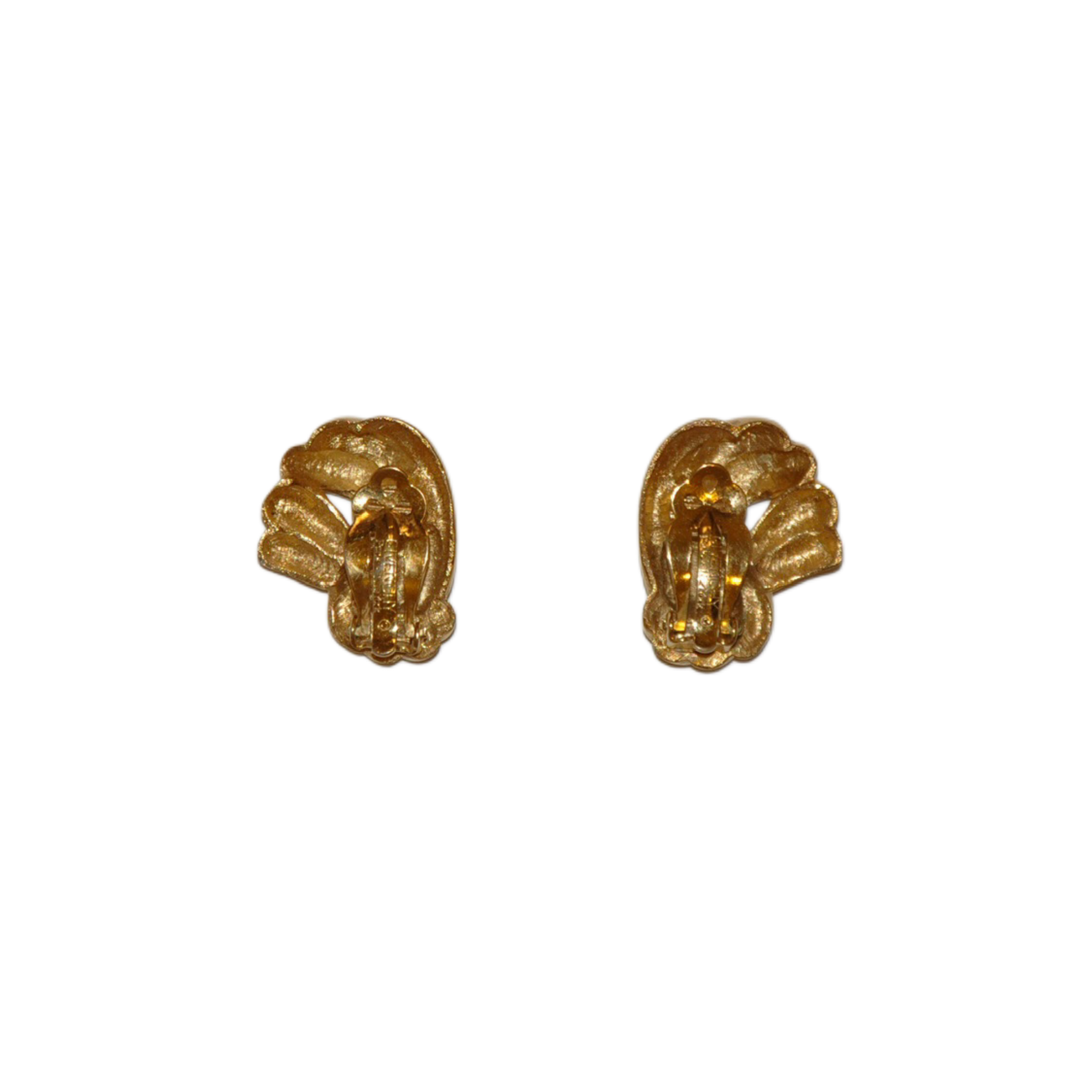 Ribbed Knot Clip-on Earrings