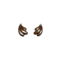Teardrop Clip-on Earrings