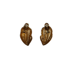 Large Shell Clip-on Earrings