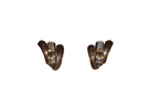 Large Tiered Clip-on Earrings