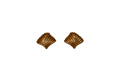 Folded Fan Clip-on Earrings