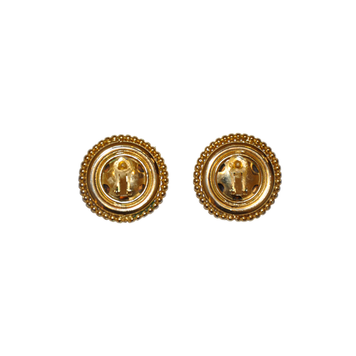 Large Round Clip-on Earrings