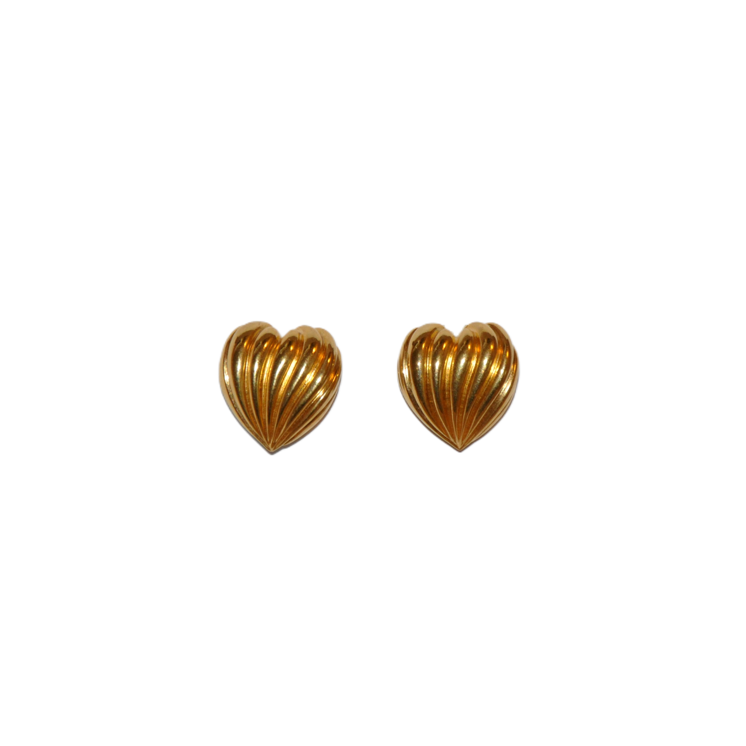 Heart Shaped Clip-on Earrings