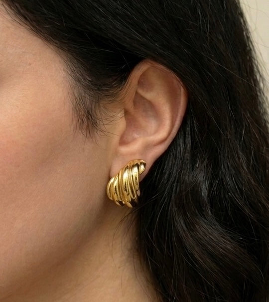 Twisted Clip-on Earrings