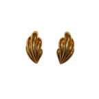 Large Shell Clip-on Earrings